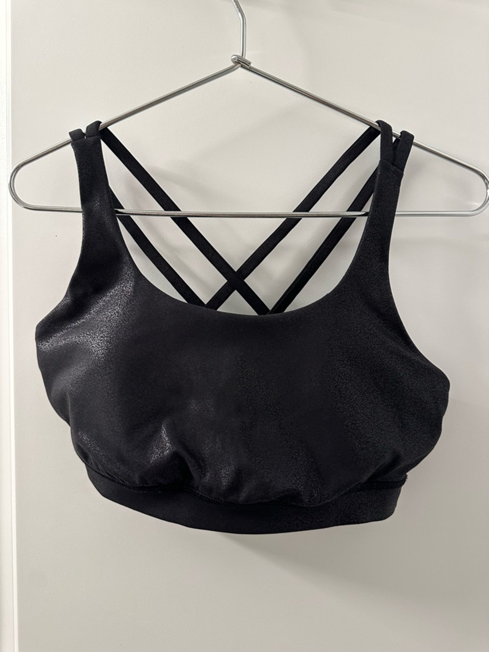 Lululemon‎ Energy Bra | Luminosity Foil Print Black Black | 10